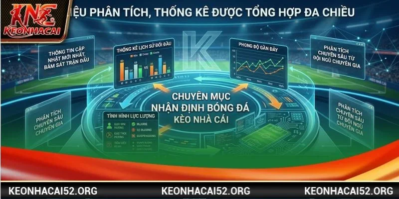Các dữ liệu phân tích, thống kê được tổng hợp đa chiều