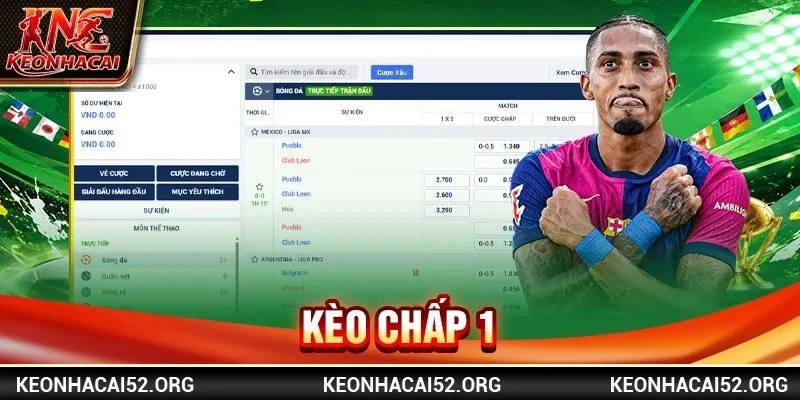 Kèo Chấp 1 Trái: 5+ Kỹ Thuật Bắt Kèo Chấp 1.0 Bất Bại