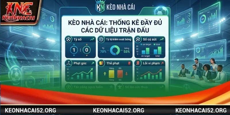 Kèo Nhà Cái thống kê đầy đủ các dữ liệu trận đấu